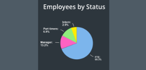 HR data analytics- pie chart