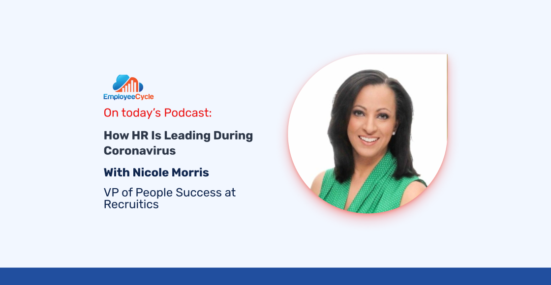 How HR is leading during Coronavirus Nicole Morris