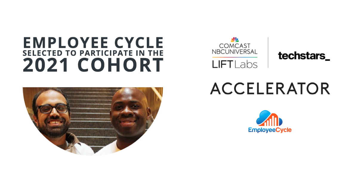 Employee Cycle Joins the 2021  NBCUniversal LIFT Labs Accelerator Cohort, powered by Techstars